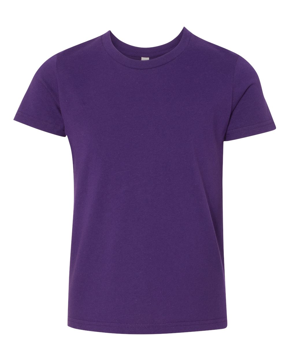 Youth Jersey Tee - Front - B38006673 - Team Purple