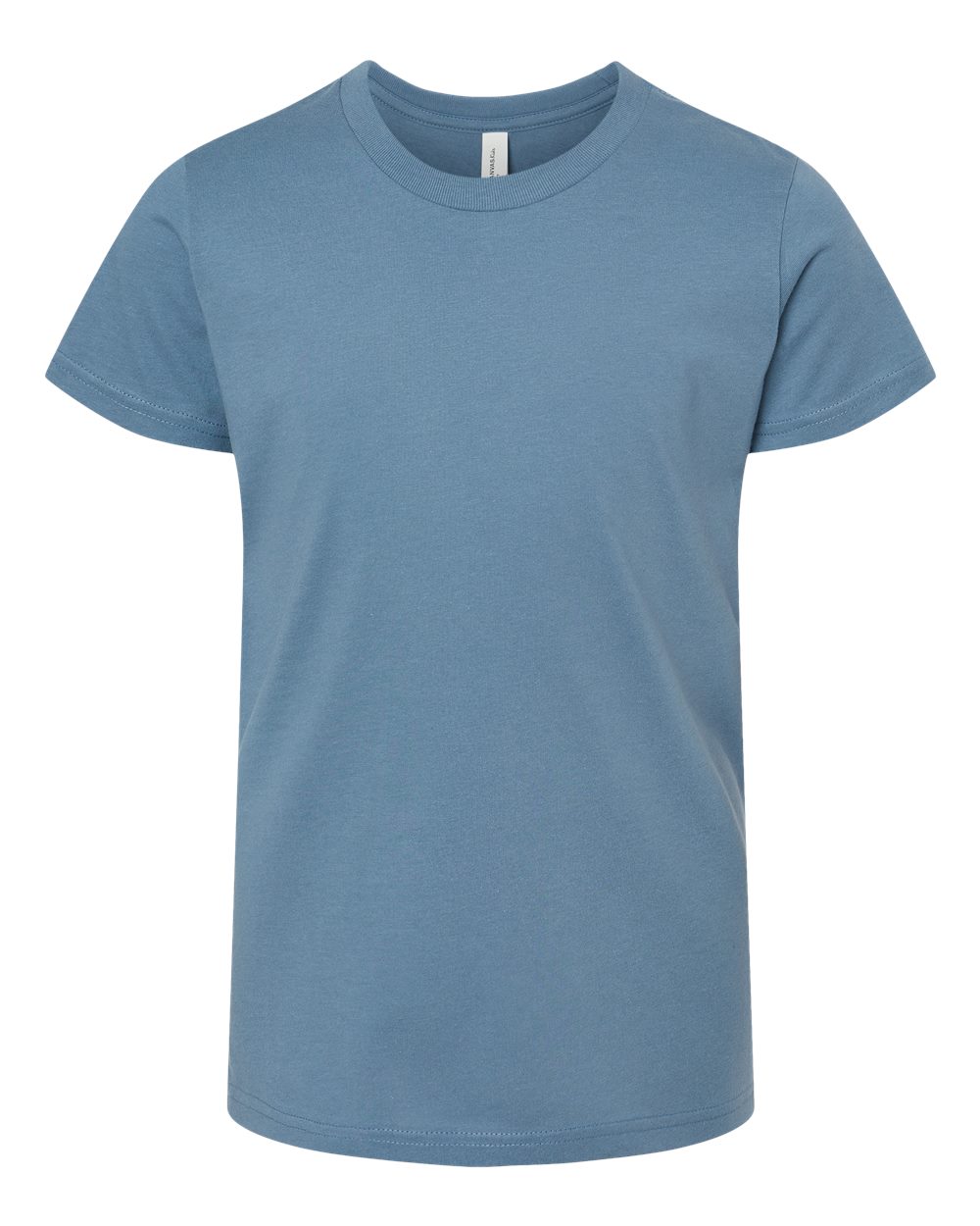 Youth Jersey Tee - Front - B38006683 - Steel Blue