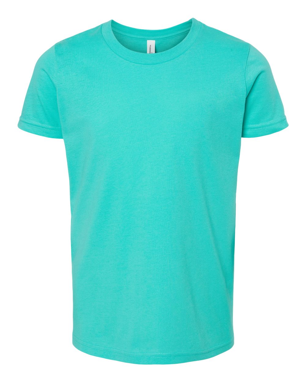 Youth Jersey Tee - Front - B38006793 - Teal