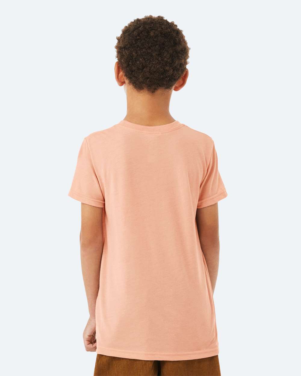 Youth Jersey Tee - OnModelBack - B38006383 - Peach