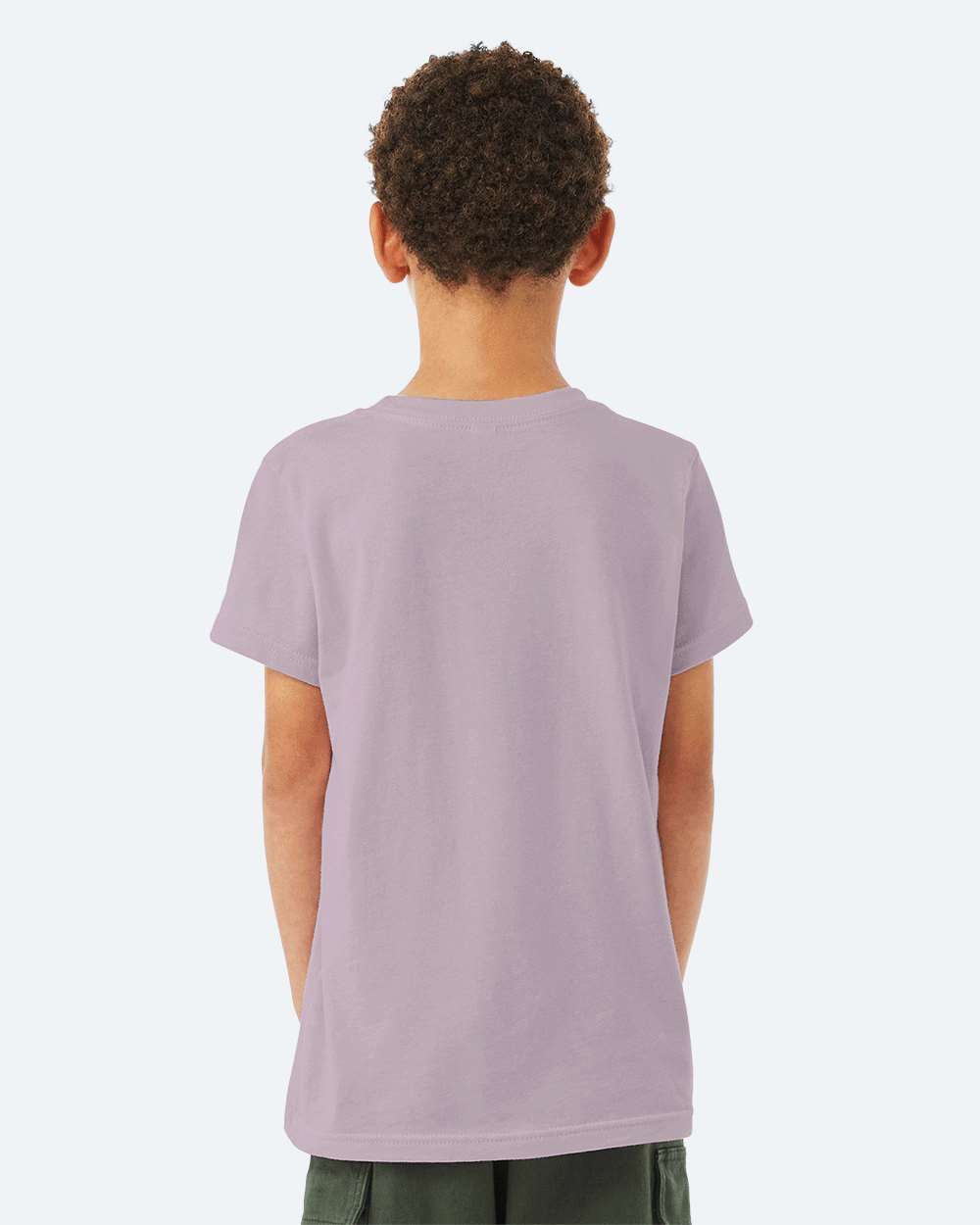Youth Jersey Tee - OnModelBack - B38006453 - Light Violet
