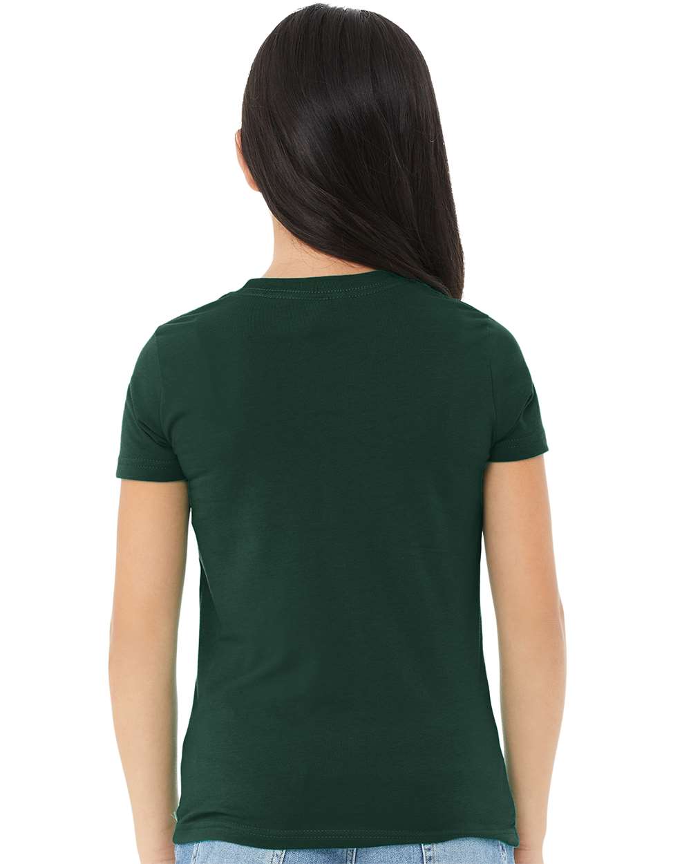 Youth Jersey Tee - OnModelBack - B38006543 - Forest