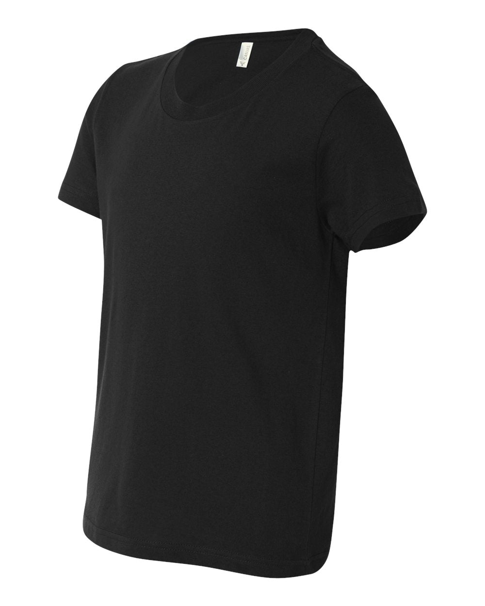 Youth Jersey Tee - Side - B38006503 - Black