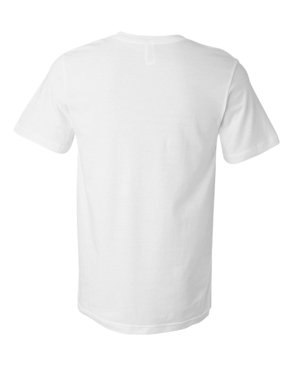 Men's Jersey Pocket Tee - Back - B01906003 - White