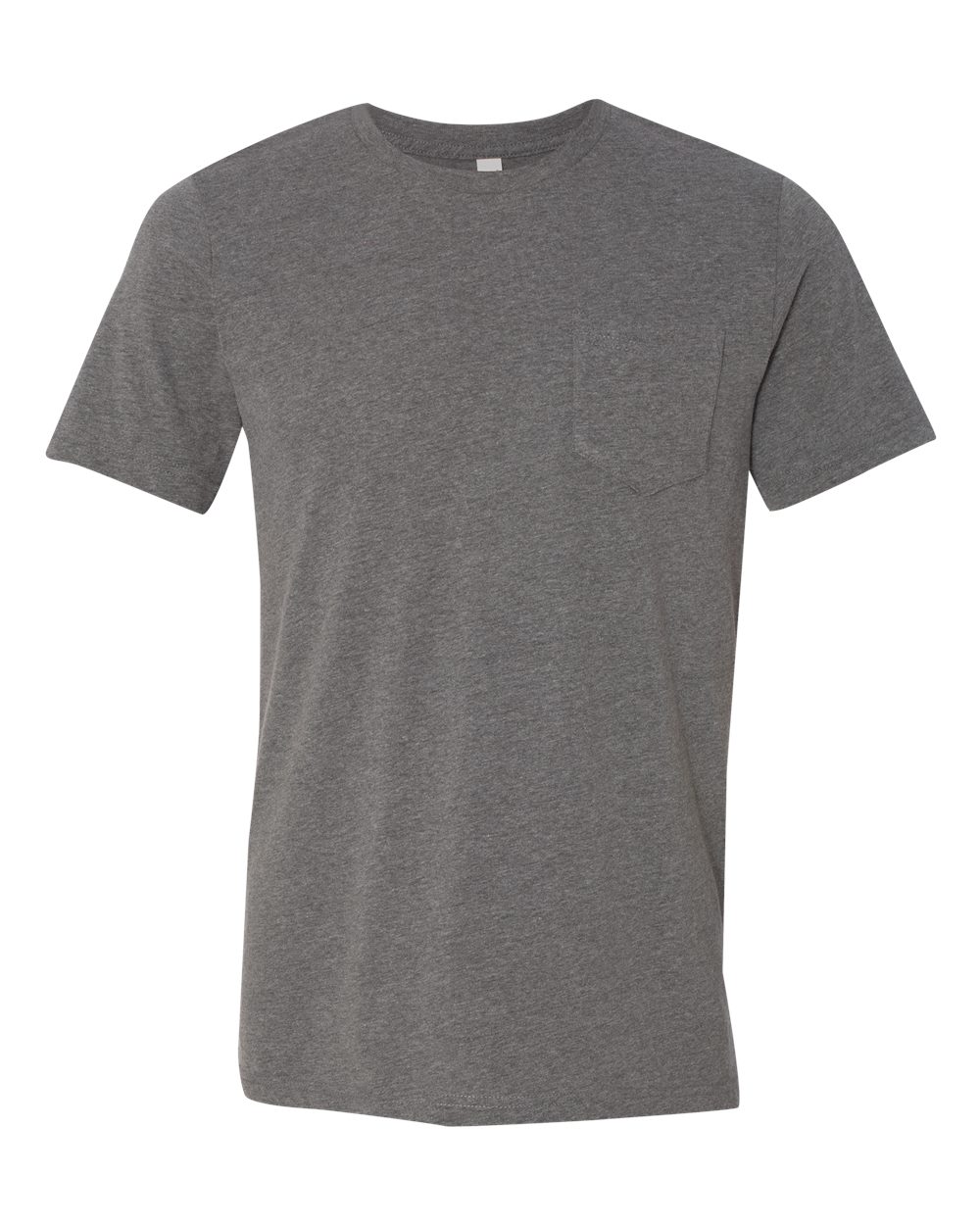 Men's Jersey Pocket Tee - Front - B01906093 - Deep Heather