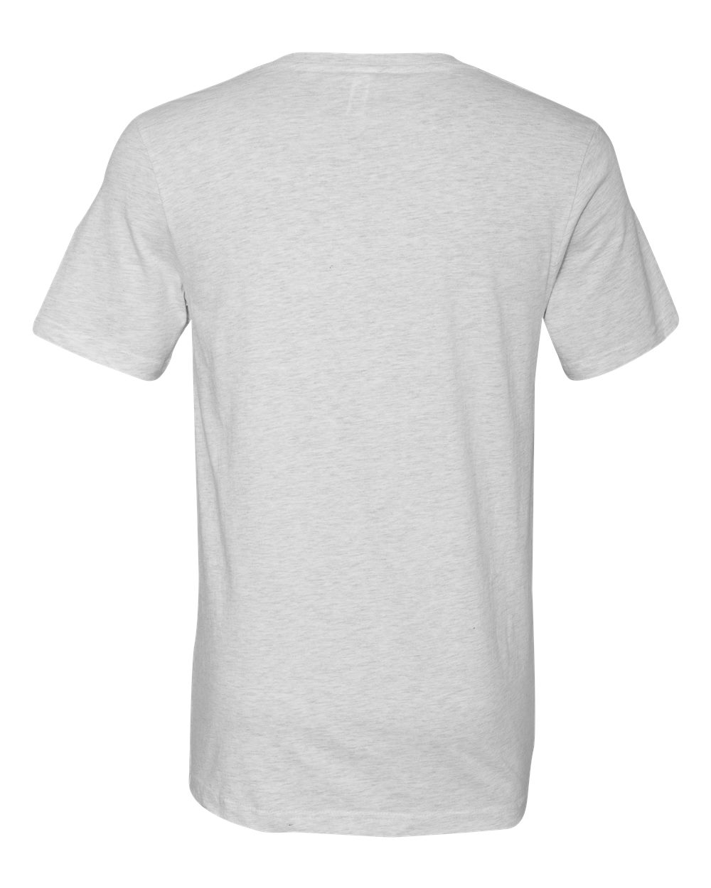 Unisex Jersey V-Neck Tee - Back - B00306022 - Ash