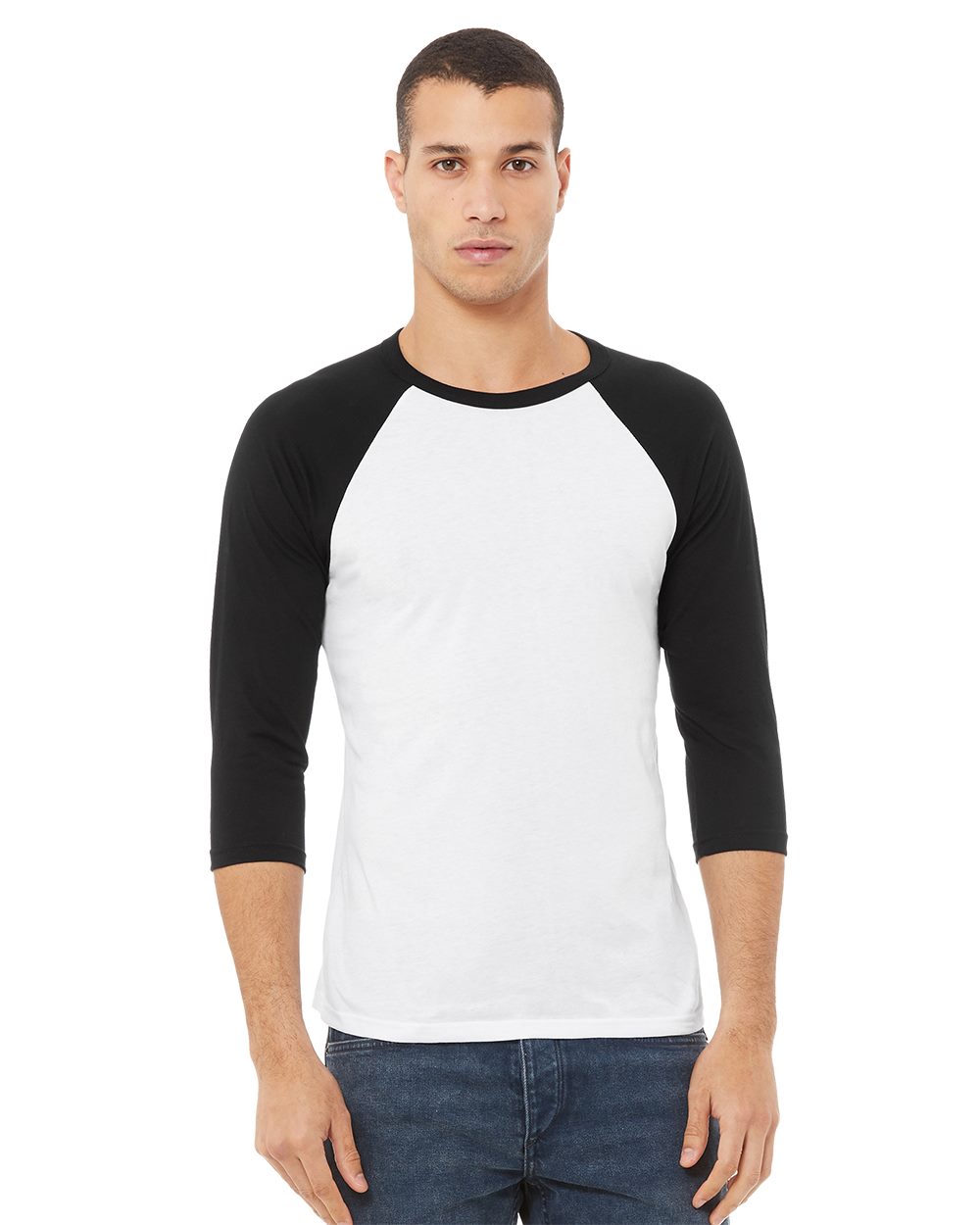 Unisex Three-Quarter Sleeve Baseball Tee - styleImage