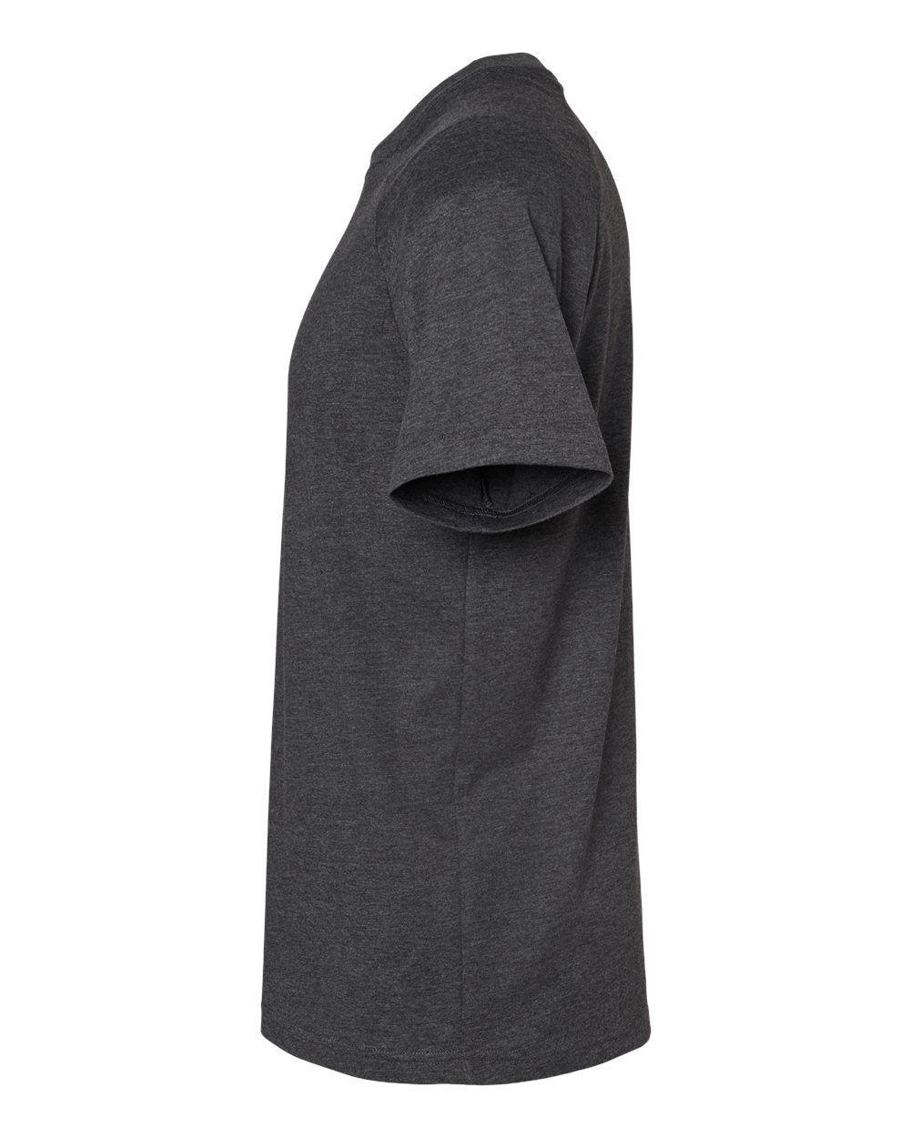 Men's Heather CVC Raglan Tee - DirectSide - B37106093 - Dark Grey Heather