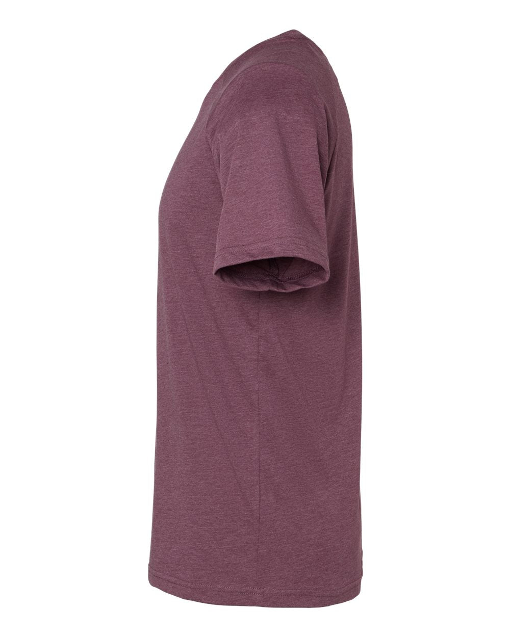 Men's Heather CVC Raglan Tee - DirectSide - B37106523 - Heather Maroon