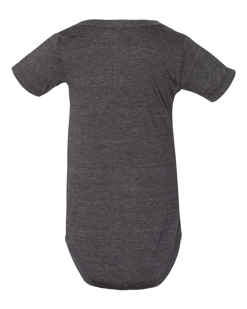Infant Jersey One Piece - Back - B36106121 - Dark Grey Heather