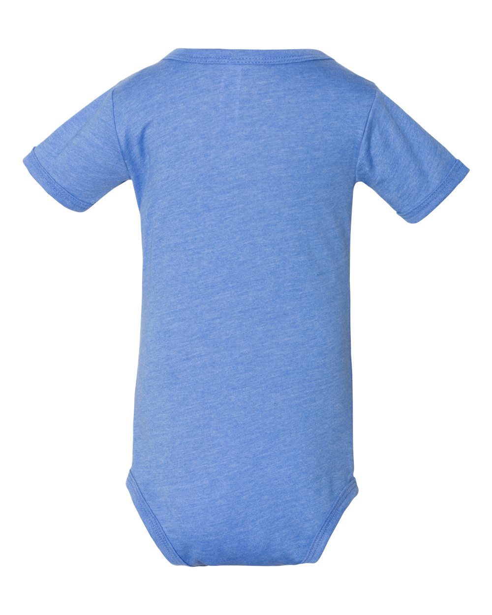 Infant Jersey One Piece - Back - B36106261 - Heather Columbia Blue
