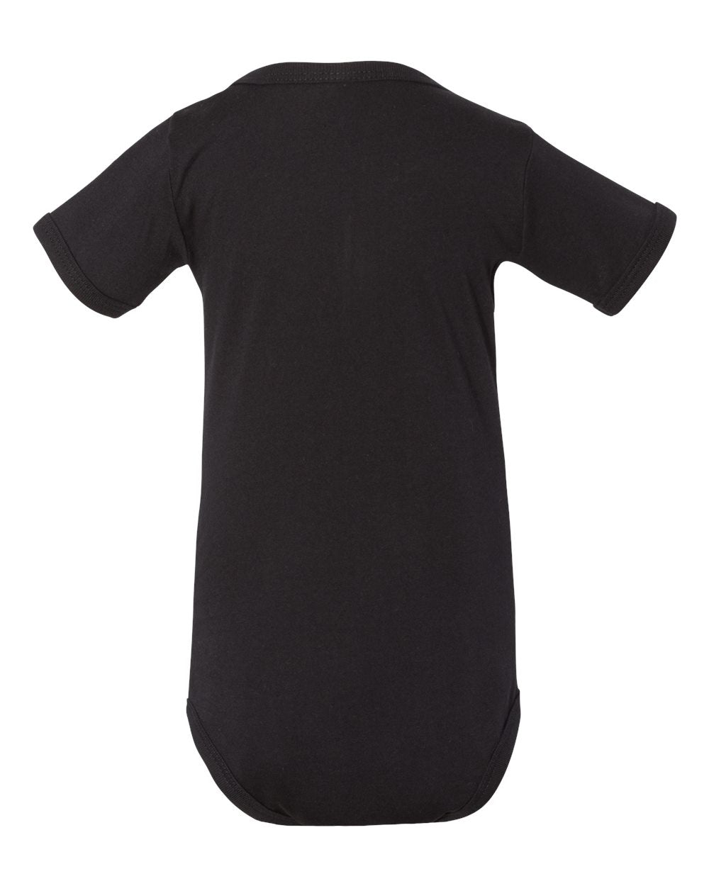 Infant Jersey One Piece - Back - B36106501 - Black