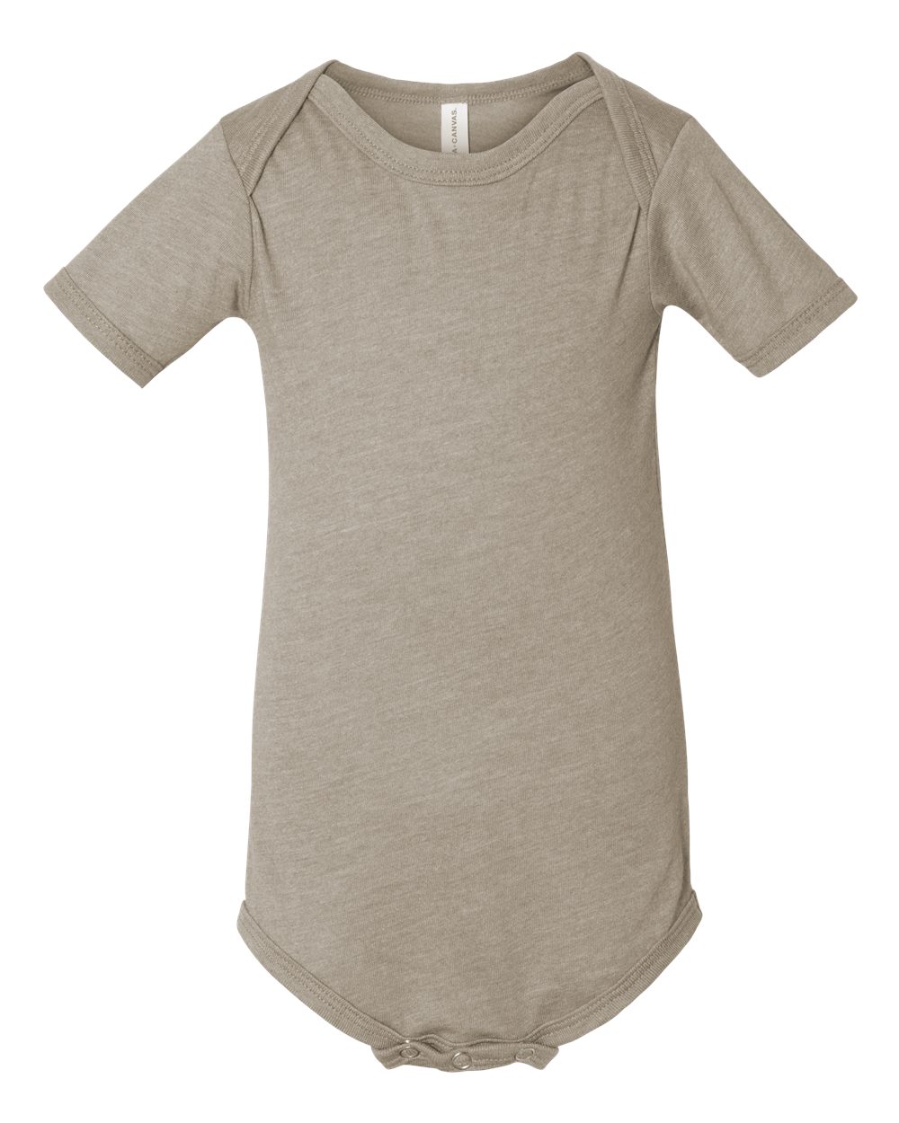 Infant Jersey One Piece - Front - B36106361 - Heather Stone