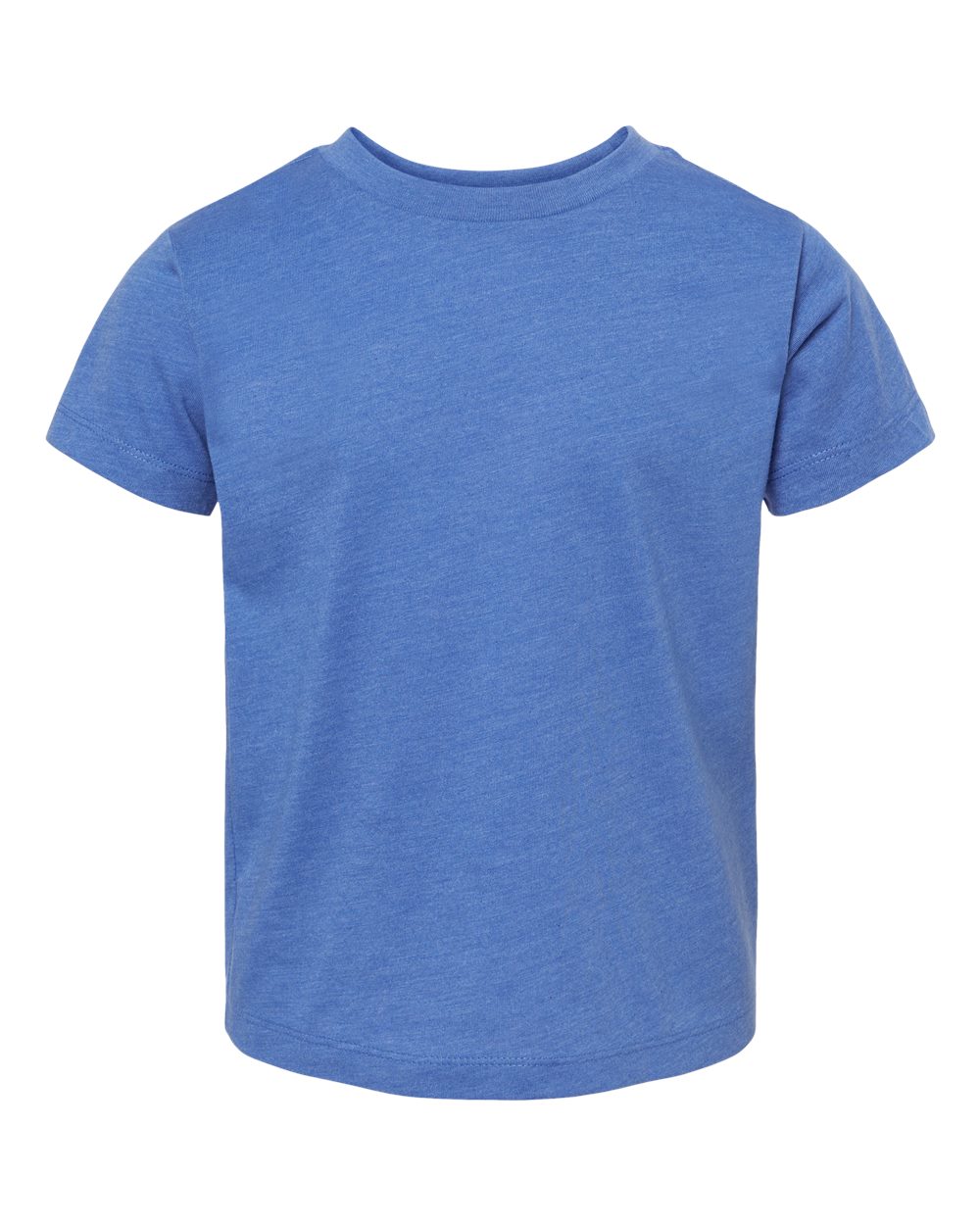 Toddler Jersey Tee - Front - B36306052 - Heather True Royal