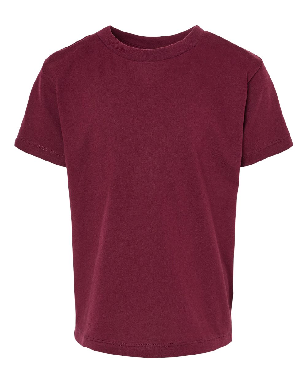 Toddler Jersey Tee - Front - B36306072 - Maroon