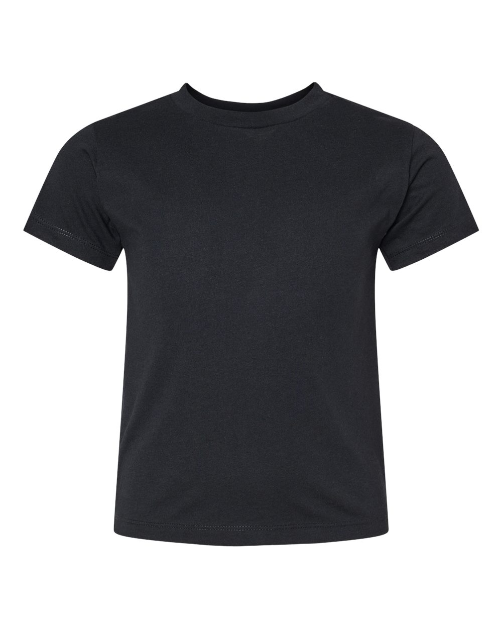 Toddler Jersey Tee - Front - B36306082 - Solid Black Blend