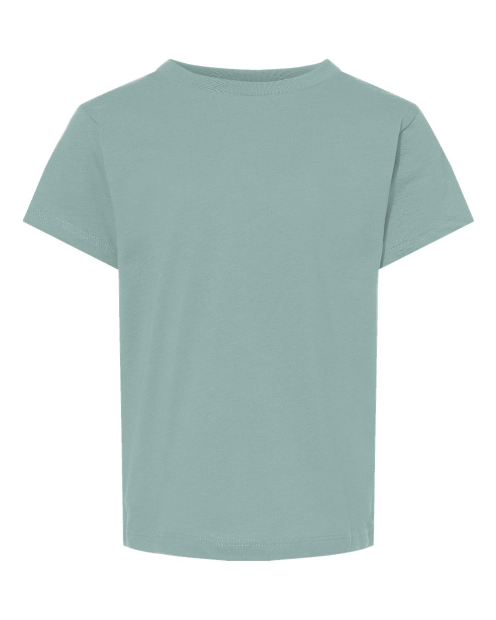 Toddler Jersey Tee - Front - B36306432 - Dusty Blue