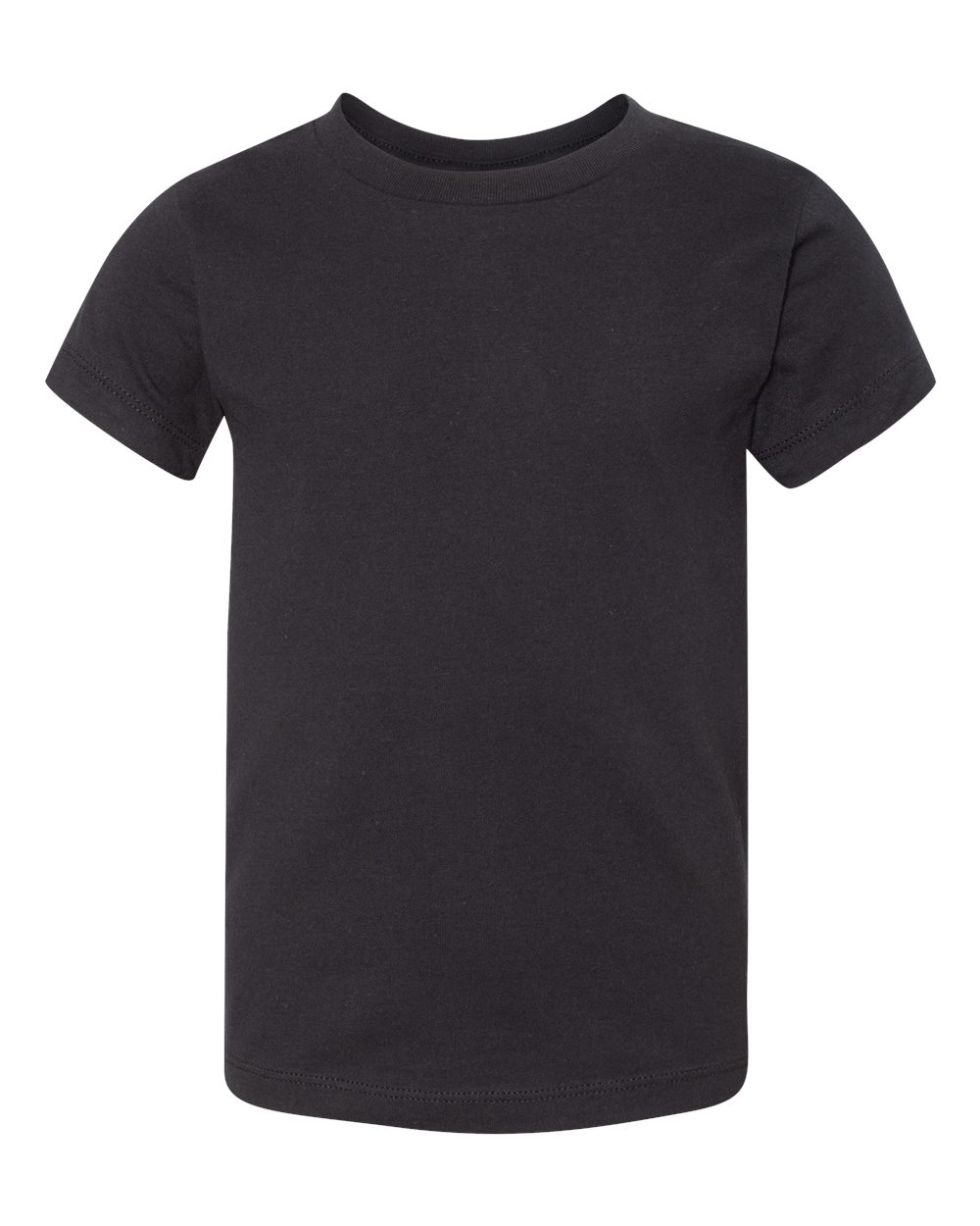 Toddler Jersey Tee - Front - B36306502 - Black