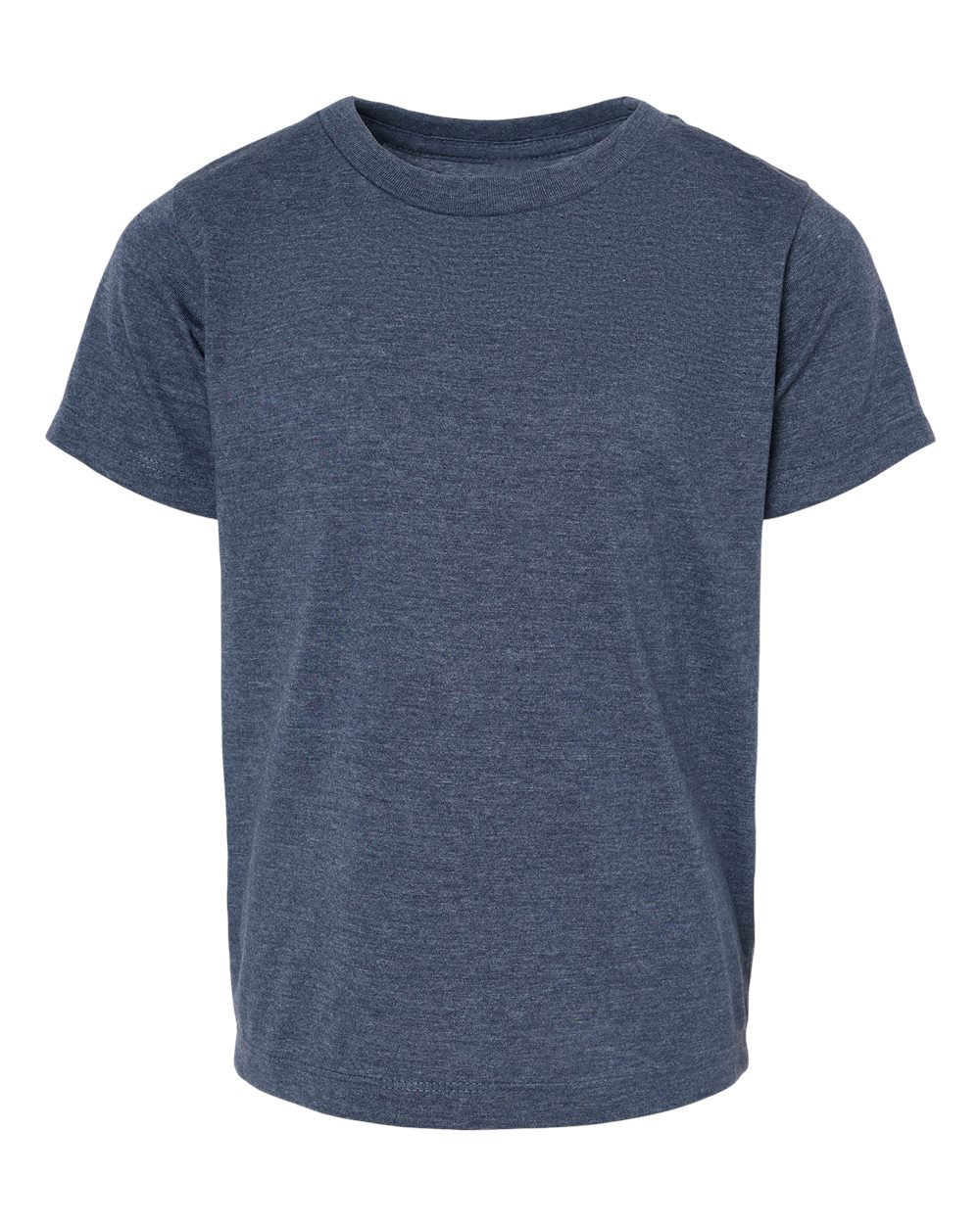 Toddler Jersey Tee - Front - B36306652 - Heather Navy