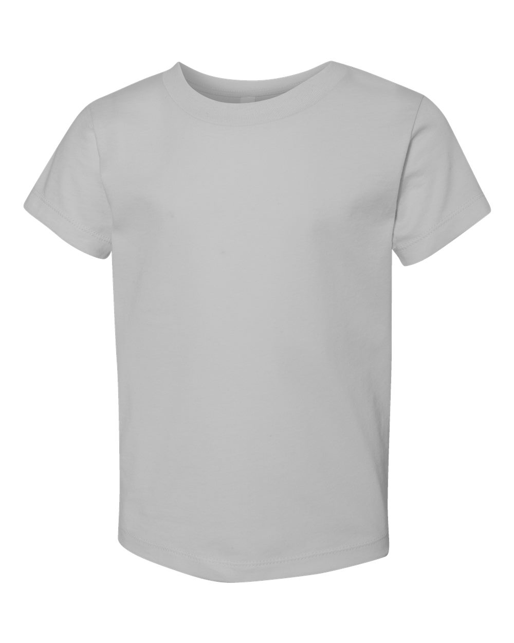 Toddler Jersey Tee - Front - B36306982 - Solid Athletic Grey