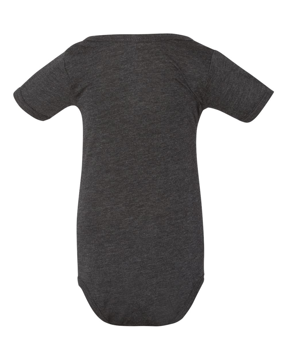 Infant Triblend One Piece - Back - B19406091 - Charcoal Black Triblend