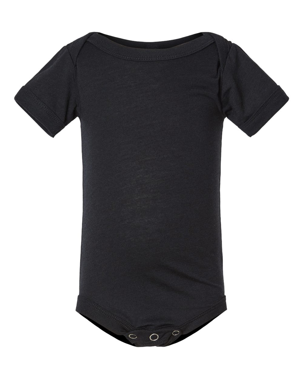 Infant Triblend One Piece - Front - B19406511 - Solid Black Triblend