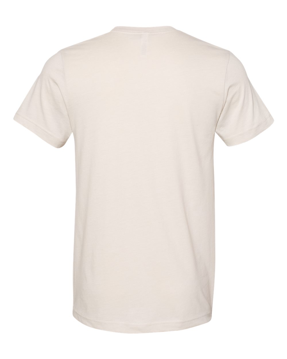 Unisex Sueded Tee - Back - B29706982 - Heather Dust
