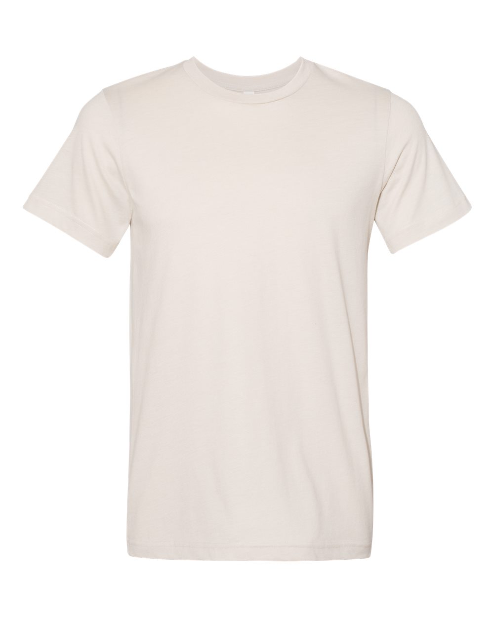 Unisex Sueded Tee - Front - B29706982 - Heather Dust