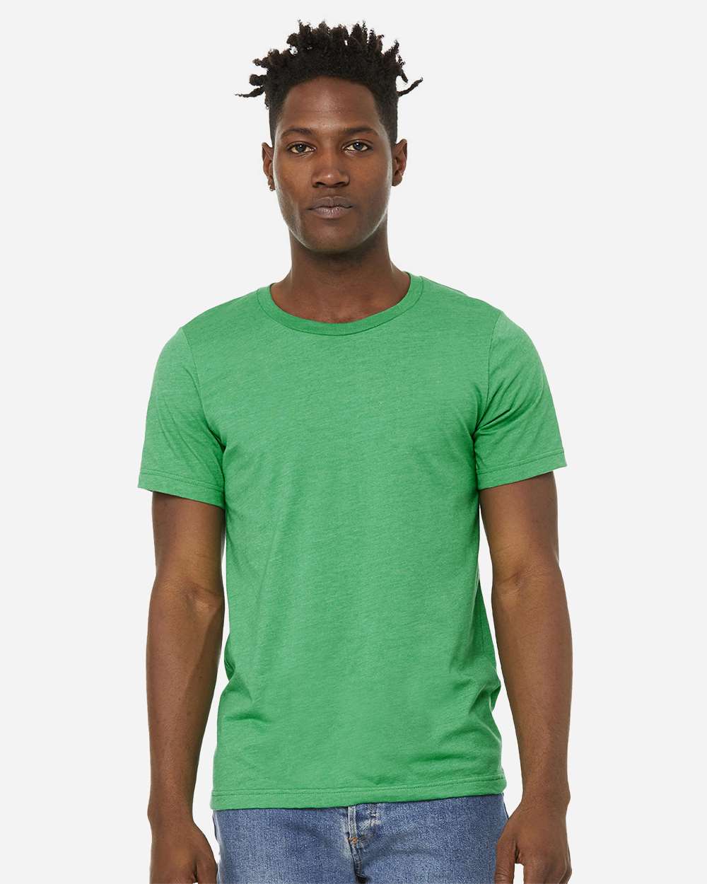 Unisex Sueded Tee - OnModelFront - B29706382 - Heather Kelly