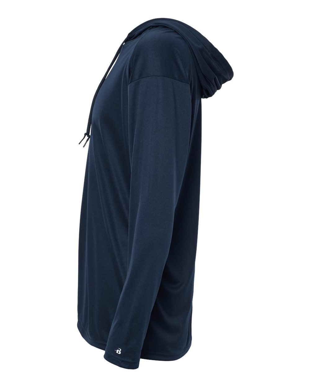 Unisex B-Core Hooded Long Sleeve T-Shirt - DirectSide - B27885652 - Navy