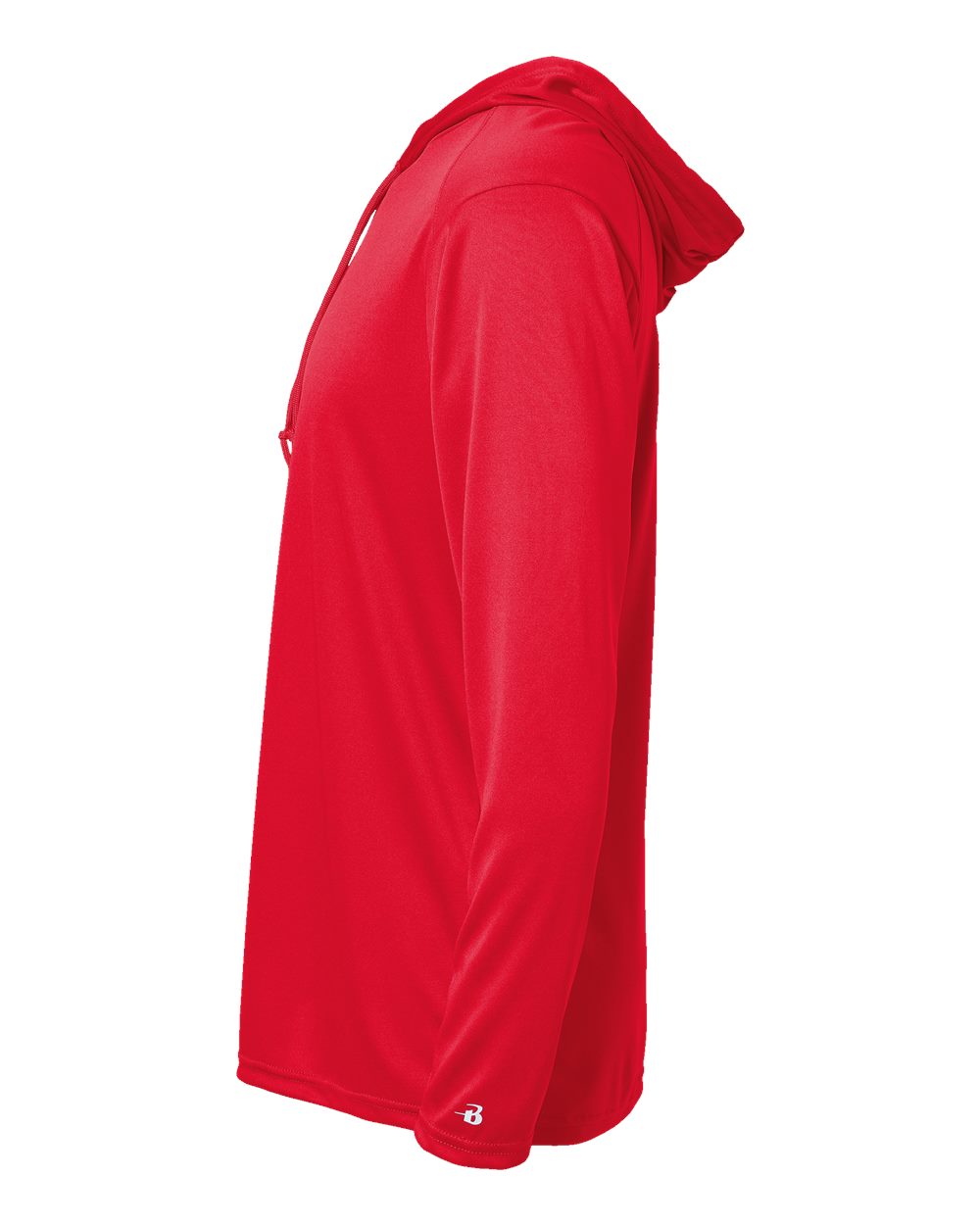 Unisex B-Core Hooded Long Sleeve T-Shirt - DirectSide - B27885702 - Red