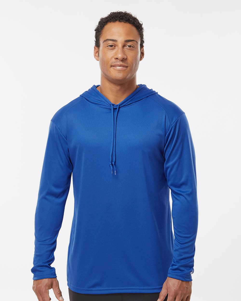 Unisex B-Core Hooded Long Sleeve T-Shirt - styleImage