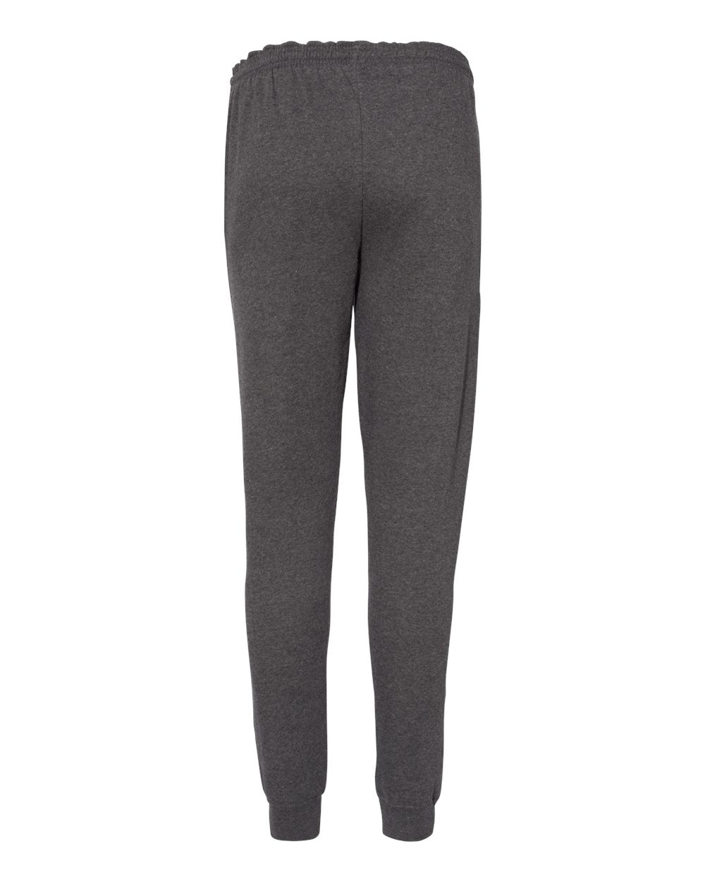 Men's Sport Athletic Fleece Joggers - Back - B86385092 - Charcoal