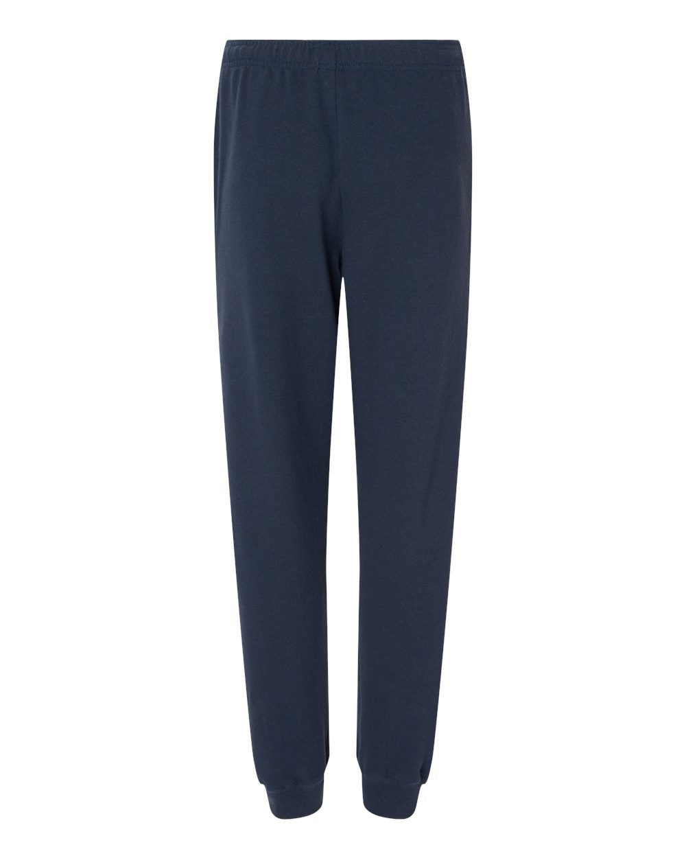 Men's Sport Athletic Fleece Joggers - Back - B86385652 - Navy