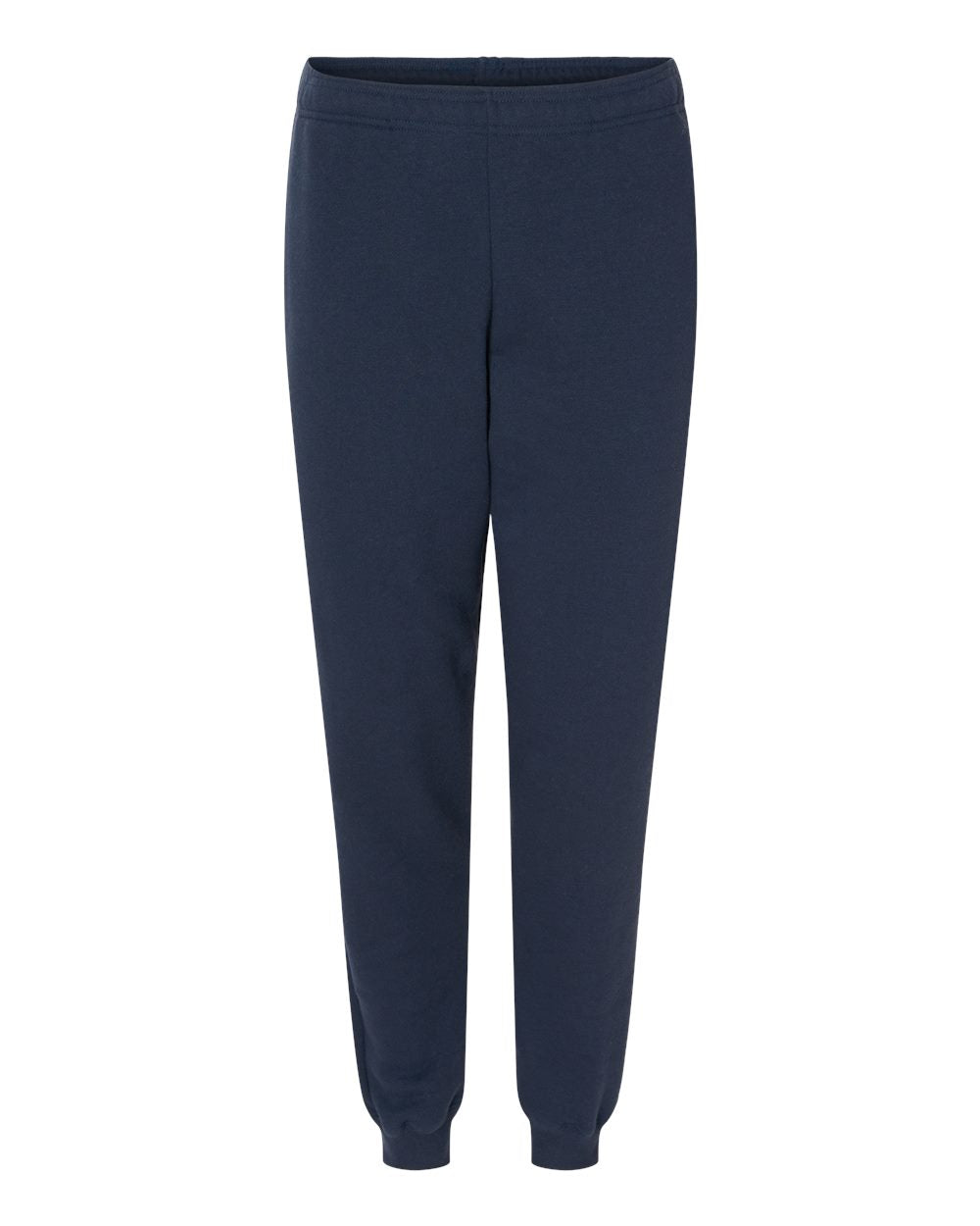 Men's Sport Athletic Fleece Joggers - Front - B86385652 - Navy