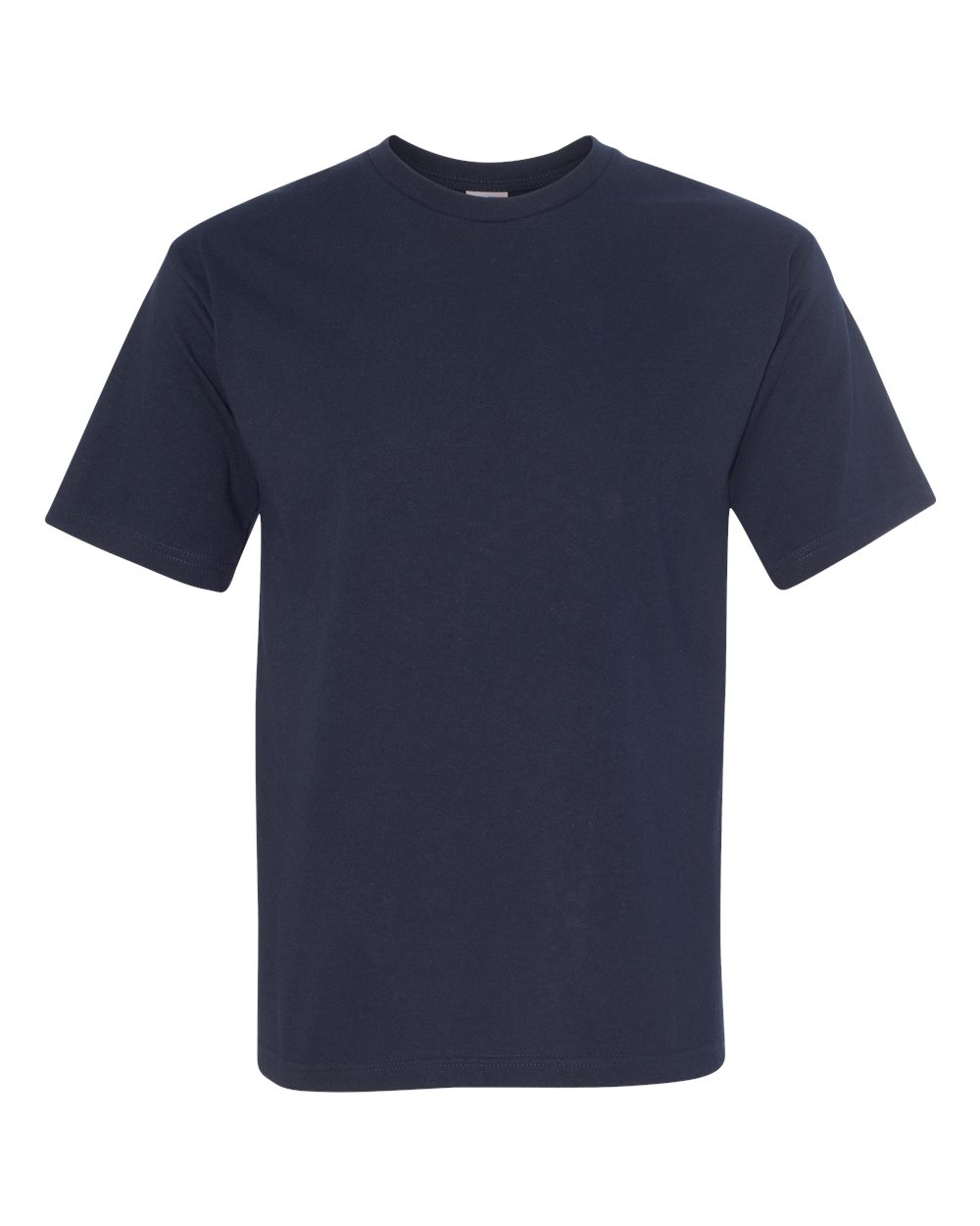 Unisex USA-Made Midweight T-Shirt - Front - B00079683 - Dark Navy