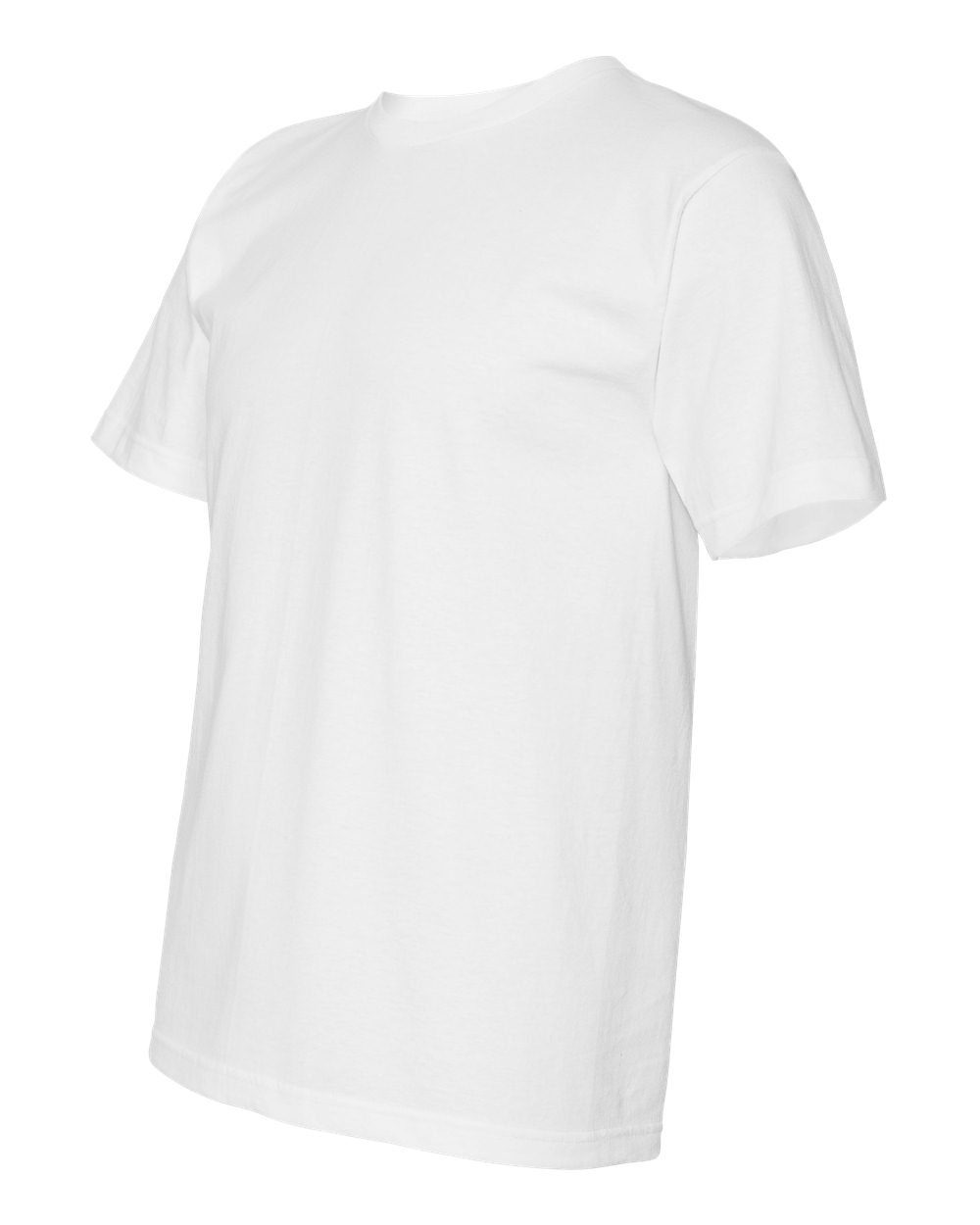 Unisex USA-Made Midweight T-Shirt - Side - B00079003 - White