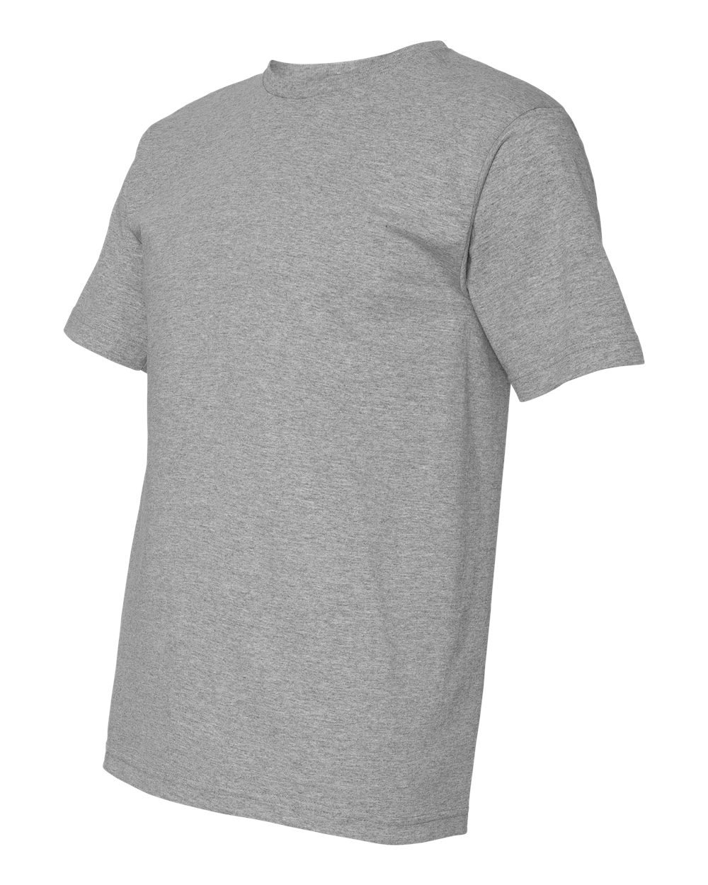 Unisex USA-Made Midweight T-Shirt - Side - B00079583 - Dark Ash