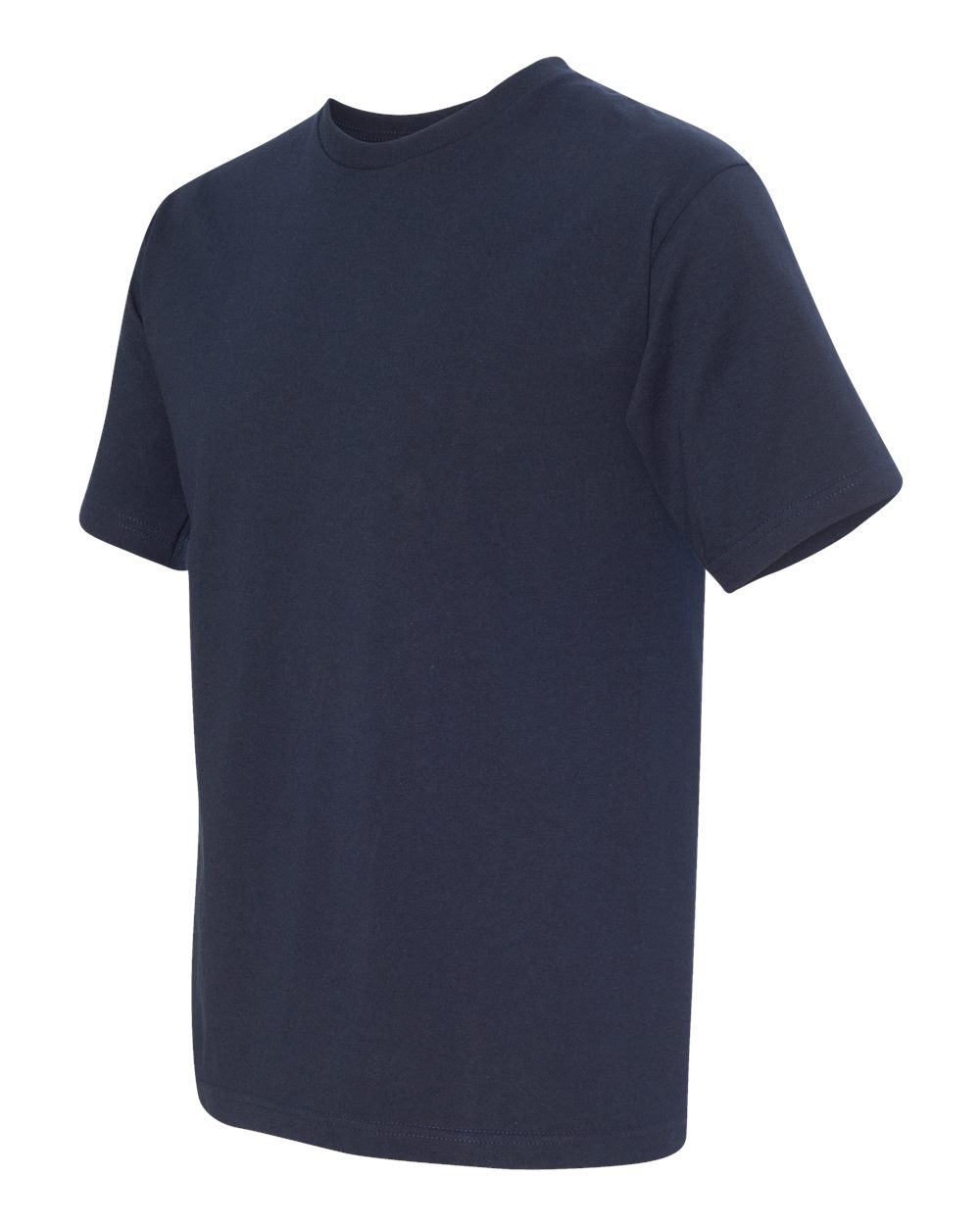 Unisex USA-Made Midweight T-Shirt - Side - B00079683 - Dark Navy