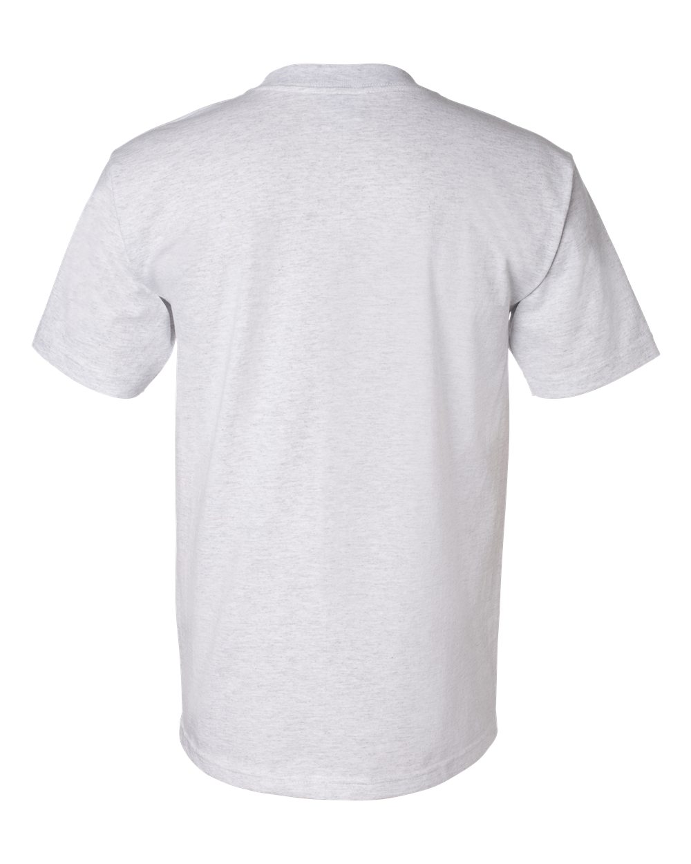 Unisex USA-Made Heavyweight T-Shirt - Back - B00979023 - Ash