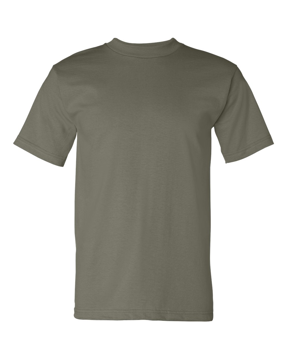 Unisex USA-Made Heavyweight T-Shirt - Front - B00979193 - Safari