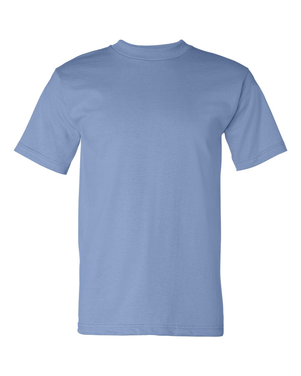 Unisex USA-Made Heavyweight T-Shirt - Front - B00979253 - Carolina Blue