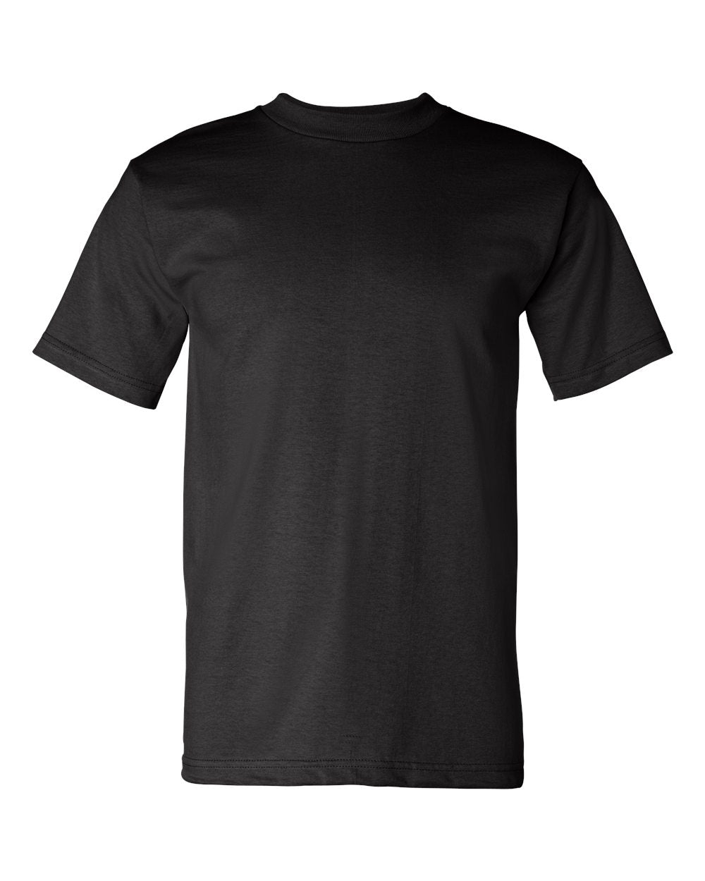 Unisex USA-Made Heavyweight T-Shirt - Front - B00979503 - Black