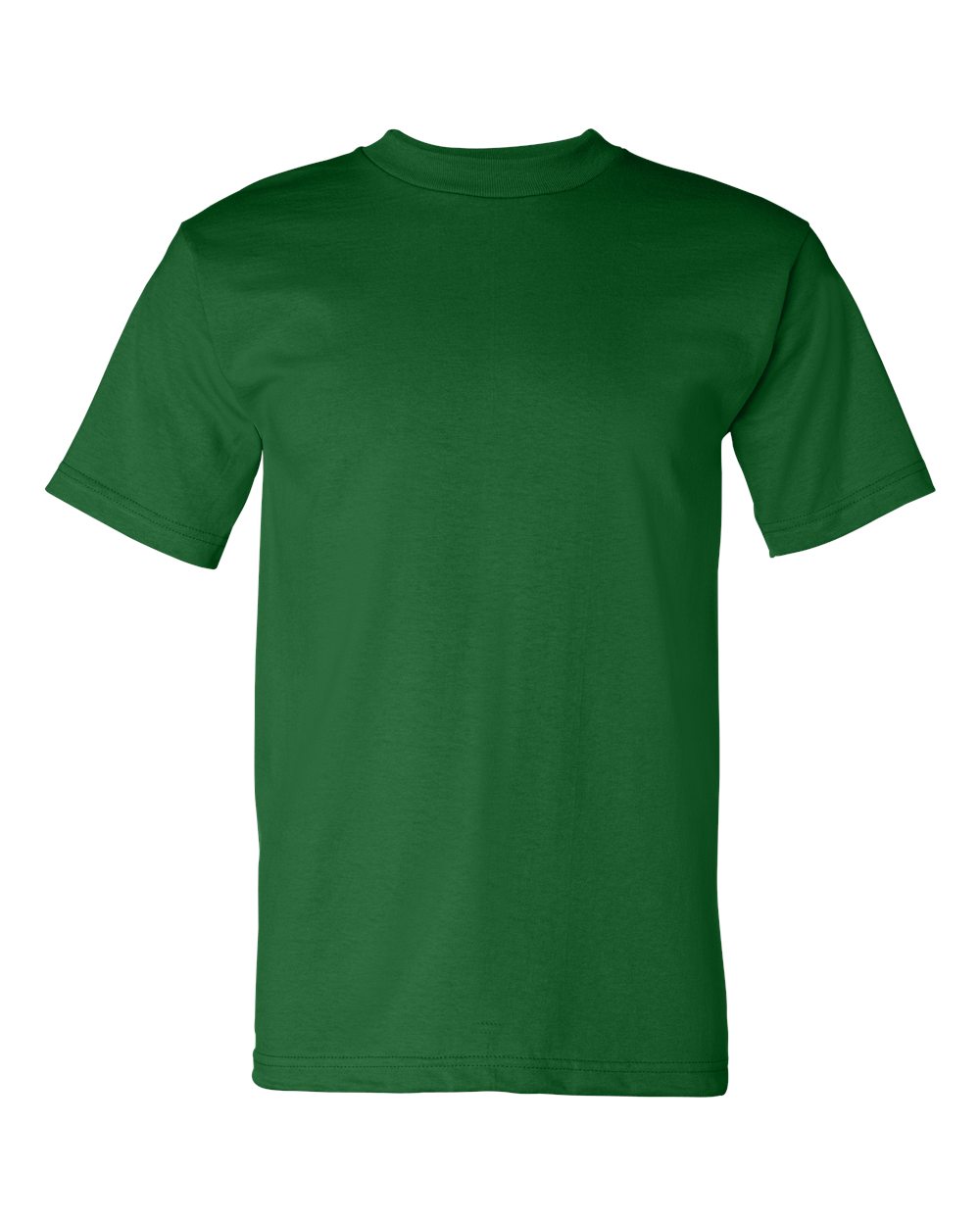 Unisex USA-Made Heavyweight T-Shirt - Front - B00979603 - Kelly Green