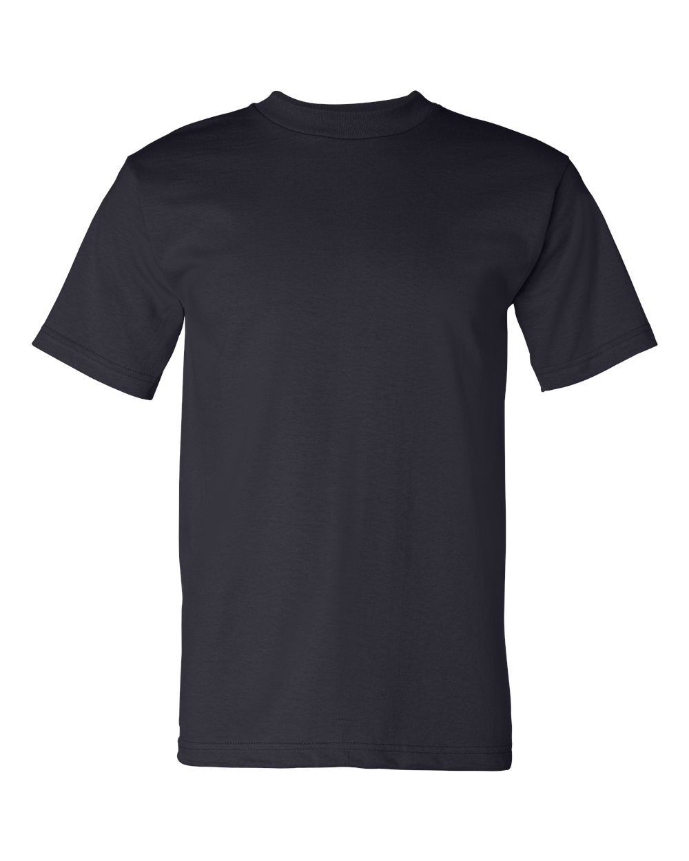Unisex USA-Made Heavyweight T-Shirt - Front - B00979653 - Navy