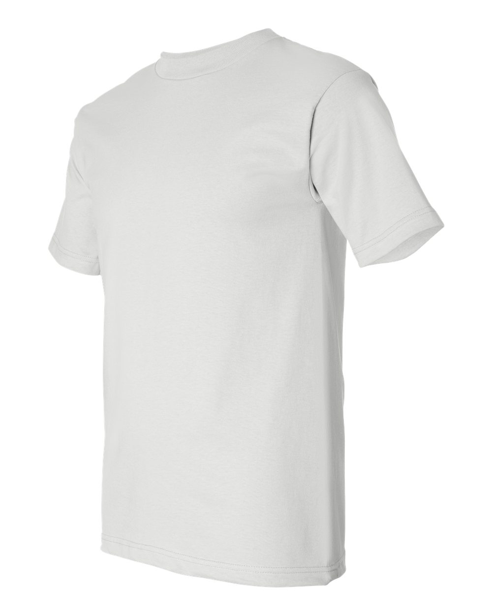 Unisex USA-Made Heavyweight T-Shirt - Side - B00979003 - White