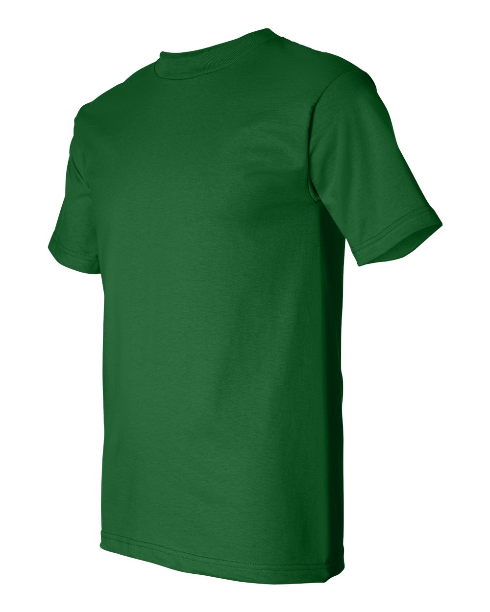 Unisex USA-Made Heavyweight T-Shirt - Side - B00979603 - Kelly Green