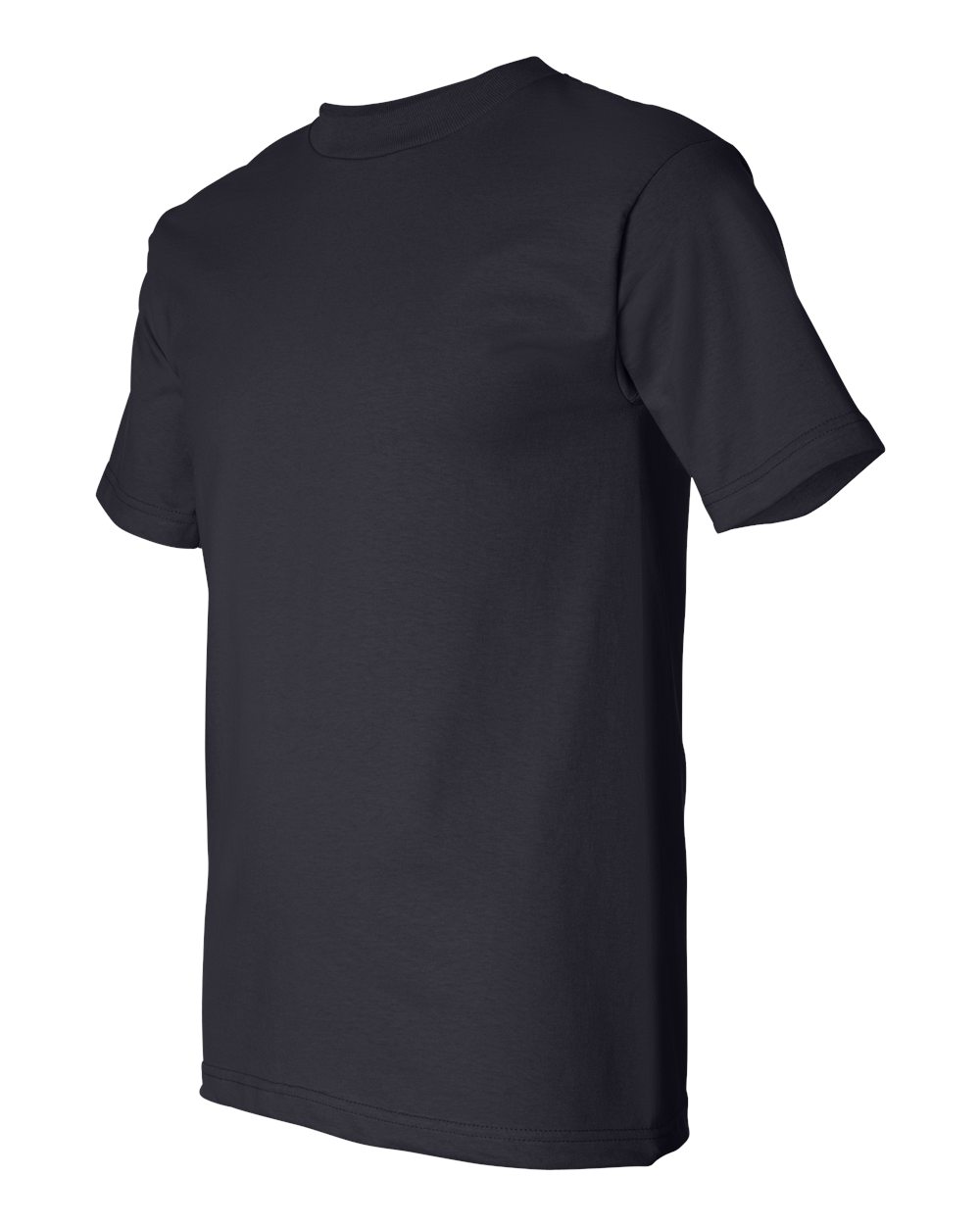 Unisex USA-Made Heavyweight T-Shirt - Side - B00979653 - Navy