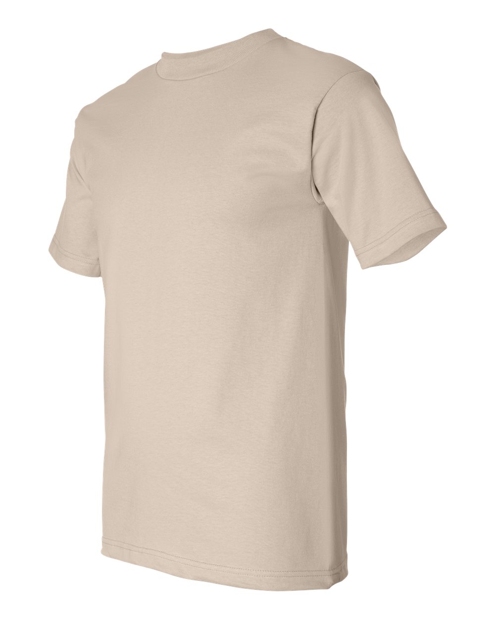 Unisex USA-Made Heavyweight T-Shirt - Side - B00979833 - Sand