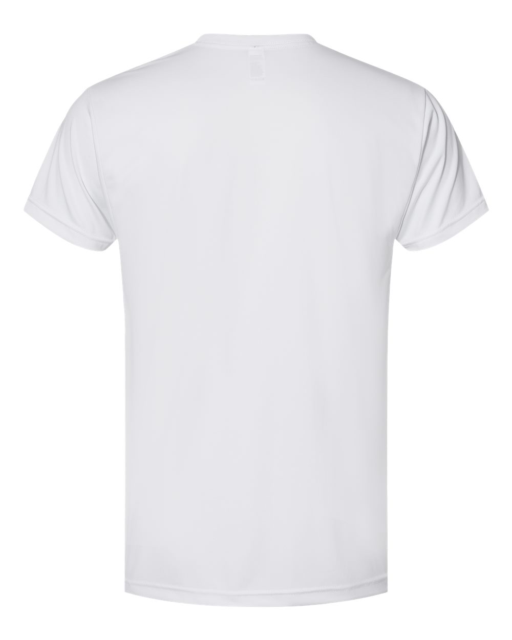Unisex USA-Made Performance T-Shirt - Back - B11979003 - White